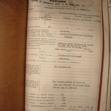 GREEFF Catharina Elizabeth Philippina DE nee BURGER, 1933, MOOC 6-9-4282, 38132