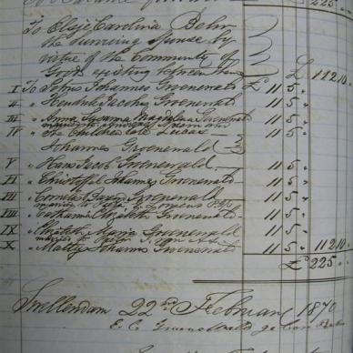 GROENEWALD Lucas Marthinus - Died 1869