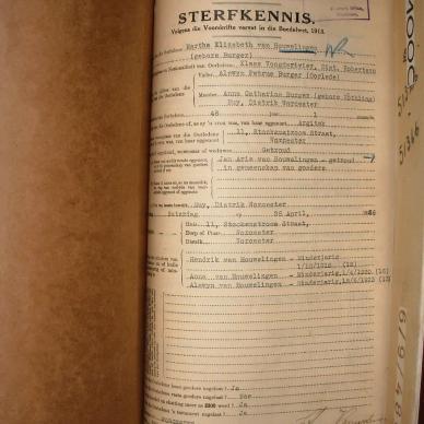 HOUWELINGEN Martha Elizabeth VAN nee BURGER, 1936, MOOC 6-9-4781, 50695