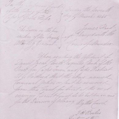 Murder Trial of James Hart (3)