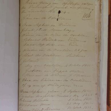 HEERDEN Anna Sophia, van geb. van Eeden 1835