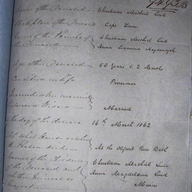 LIND Christiaan Michiel, 1862, MOOC 6-9-99-9493 1-3