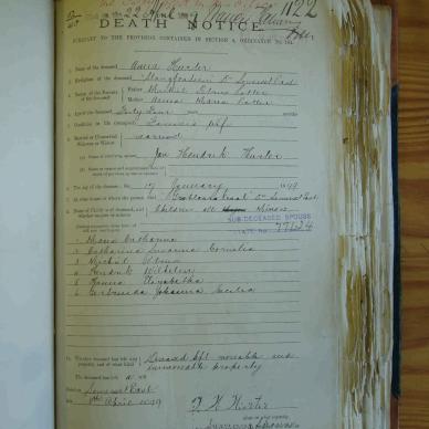 LOTTER Anna 1899