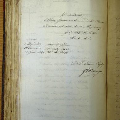 MOLLER Hester - 1826 and 1827 Testament and Inventory - MOOC 7-1-102-68 and 69