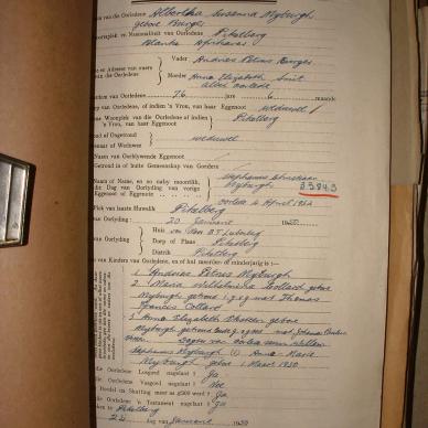 MYBURGH Alberta Susanna nee BURGER, 1950, MOOC 6-9-16860, 903-50