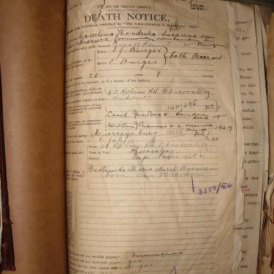MERWE Carolina Hendrika VAN DER nee BURGER, 1933, MOOC 6-9-4297, 38329 (1)