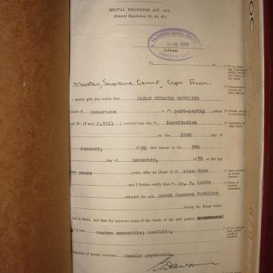 NOTHLING Sarah Susanna nee BURGER, 1939, MOOC 6-9-5214, 62650 (2)
