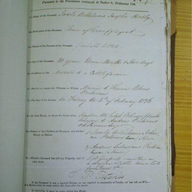PRETORIUS Jacoba Wilhelmina Josepha born HOCKLY - died 5 Feb 1836