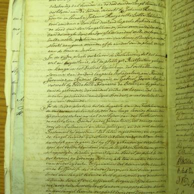 ROSSOUW Gabriel Josua and Elisabet DE BRUIN 1832 Testament - MOOC 7-1-154-46-47 and more