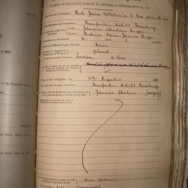 ROEX Hester Josina Wilhelmina LE nee BURGER, 1911, MOOC 6-9-681, 3530
