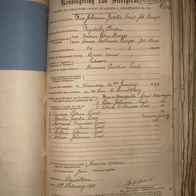 SMIT Elsie Johanna Jacoba nee BURGER, 1898, MOOC 6-9-373, 480