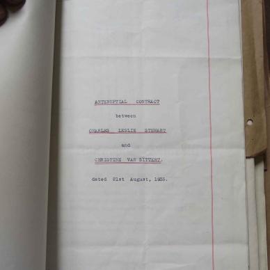 STEWART Charles Leslie - died 5 Oct 1947