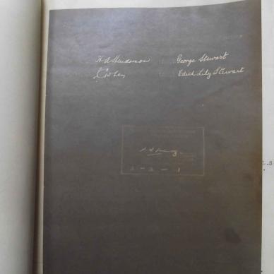 STEWART George - died 16 Feb 1951