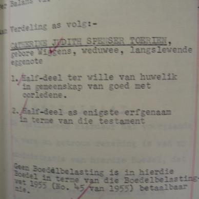 TOERIEN Mattheus Jacobus - 1957