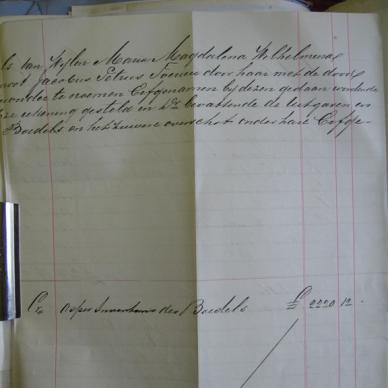 TOERIEN Maria Magdalena Wilhelmina born LIEBENBERG - 1892 - MOOC 6/9/303, 927 - L&amp;D Pg 5