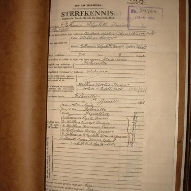 TOERIEN Catharina Elizabeth nee BURGER, 1938, MOOC 6-9-5106, 59764