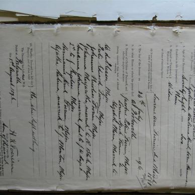 TOERIEN Johanna Margaretha born KRIEL - Died 24/07/1896 - Age 78y 2m