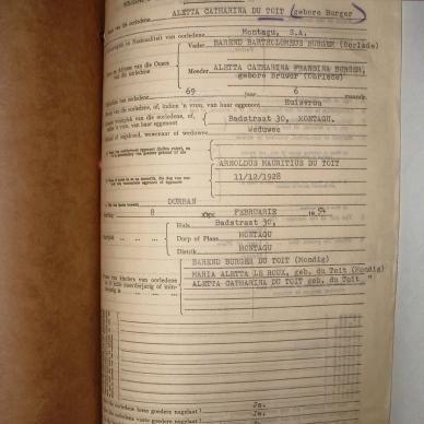 TOIT Aletta Catharina DU nee BURGER, 1954, MOOC 6-9-22162, 904-54