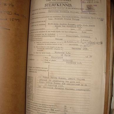 VILJOEN Gertruida Jacomina nee BURGER, 1930, MOOC 6-9-3731, 26874