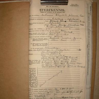 VISSER Catharina Elizabeth Johanna nee BURGER, 1940, MOOC 6-9-6857, 70775