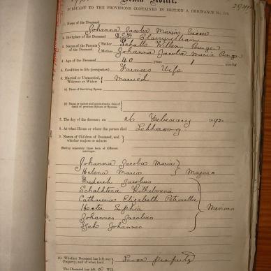 VISSER Johanna Jacoba Maria nee BURGER, 1892, MOOC 6-9-302, 638