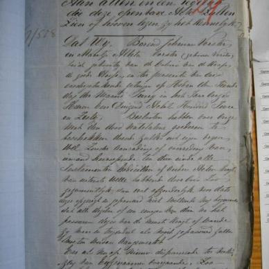 VORSTER Barend Johannes &amp; Maatje Aletta - 1862 - WILL