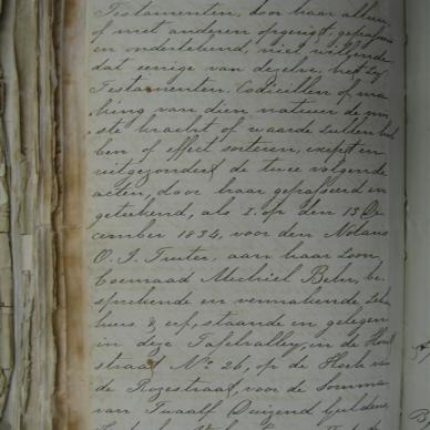 WIPPENAAR Jacoba spouse BEHR George H - 1842