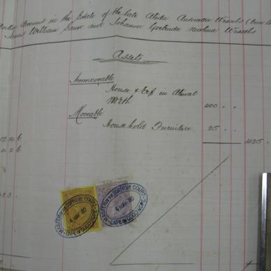 WESSELS Alida Antonetta born LEY - 1879