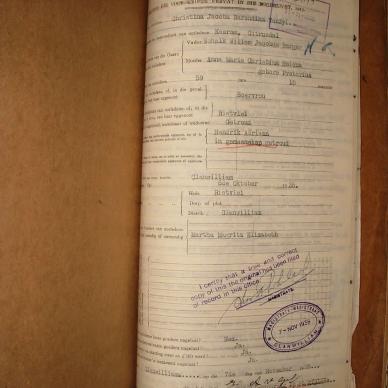 ZYL Christina Jacoba Barendina VAN nee BURGER, 1935, MOOC 6-9-4690, 48077