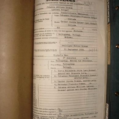 BOSMAN Johanna Adriana nee BURGER, 1941, MOOC 6-9-8227, 75992