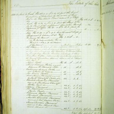 BARNARD Adam, senior - 1833