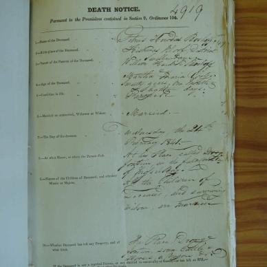 BOSHOFF Petrus Herodius 1841