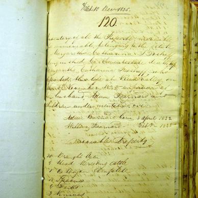 BOSHOFF Margaretha Catharina died 8 Nov 1835