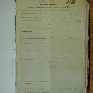 BOTHA Maria Susanna 1838