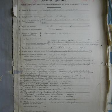 BOTMA Jacob Jacobus - 1898