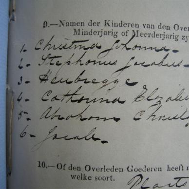BOTMA Jacob - 1865