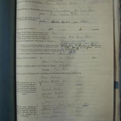 BOTMA Frans Stephanus - Died 09/12/1921 - Age 40y 6m
