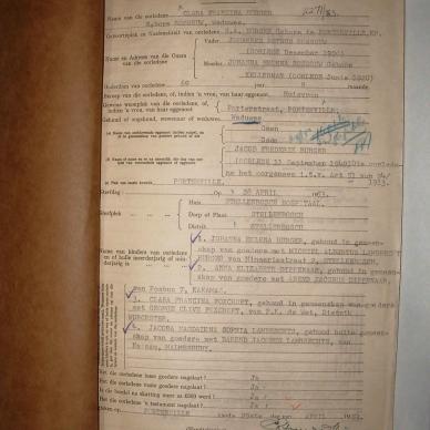 BURGER Clara Francina nee ROSSOUW, 1953, MOOC 6-9-20903, 2271-53
