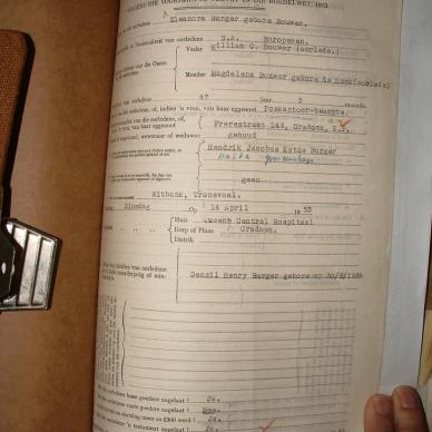 BURGER Eleanora nee BOUWER, 1953, MOOC 6-9-20896, 2073-53