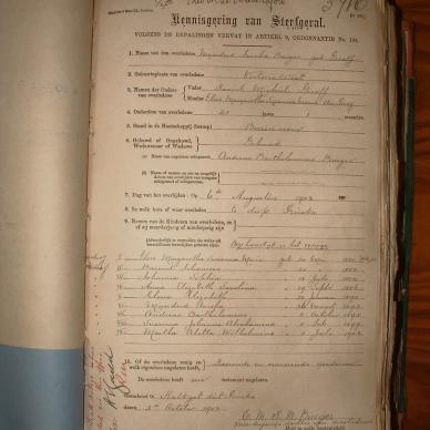 BURGER Mynderd Jacoba nee GREEFF, 1902, MOOC 6-9-461, 3716