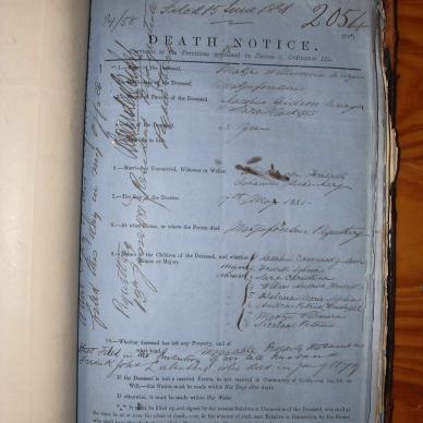 BURGER Matje Willemina wed. LIEBENBERG, 1881, MOOC 6-9-180, 2054