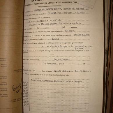 BURGER Aletta Elizabeth nee DU PLESSIS, 1943, MOOC 6-9-9800, 83872