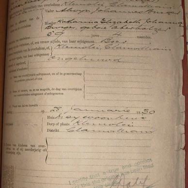 BURGER Alwyn Johannes, 1930, MOOC 6-9-3678, 25669