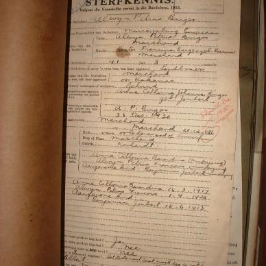 BURGER Alwyn Petrus, 1931, MOOC 6-9-3854, 29194