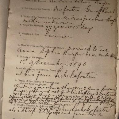 BURGER Andries Petrus, 1890, MOOC 6-9-287, 2241