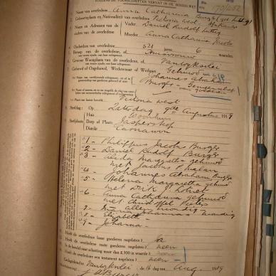 BURGER Anna Catharina nee LUTTIG, 1919, MOOC 6-9-1539, 3760