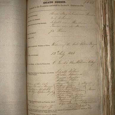 BURGER Anna Magdalena nee VAN HEERDEN, 1846, MOOC 6-9-41, 8685
