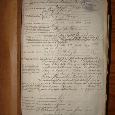 BURGER Barend Frederick, 1924, MOOC 6-9-2657, 5182