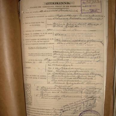 BURGER Barend Frederik, 1934, MOOC 6-9-4514, 43753