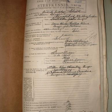 BURGER Barend Jacobus Schalk Willem, 1924, MOOC 6-9-2617, 4400